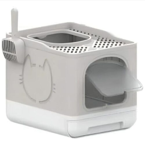 Litera Bandeja Sanitaria Cerrada Extraíble Afp Para Gatos
