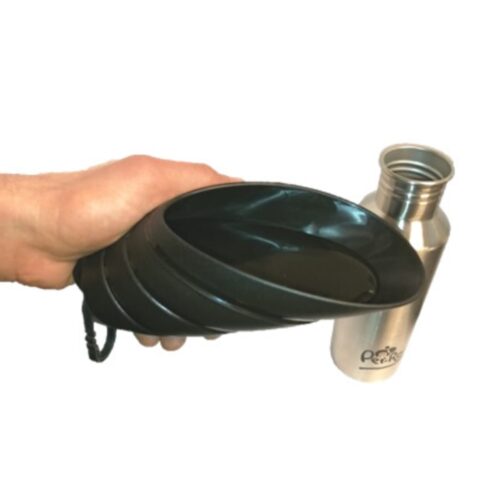 Alternative view of bebedero de acero portatil