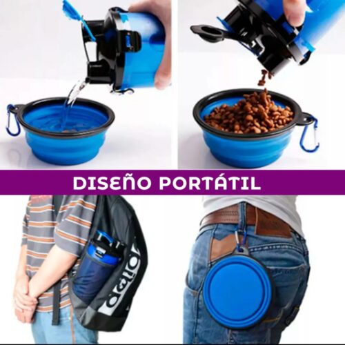 Alternative view of Comedero y Bebedero Portatil