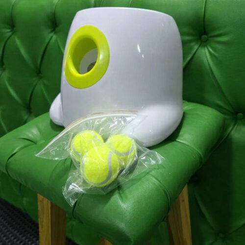 Lanza Pelotas Interactivo Para Perros 3 Pelotas