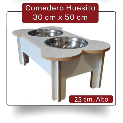 Alternative view of Comedero Hueso Doble 25 cm.