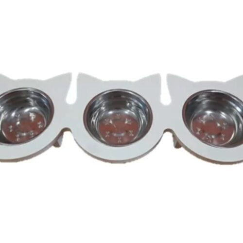 Alternative view of Comedero Gato Triple