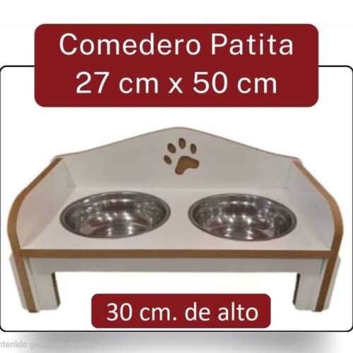 Alternative view of Comedero Patita Doble