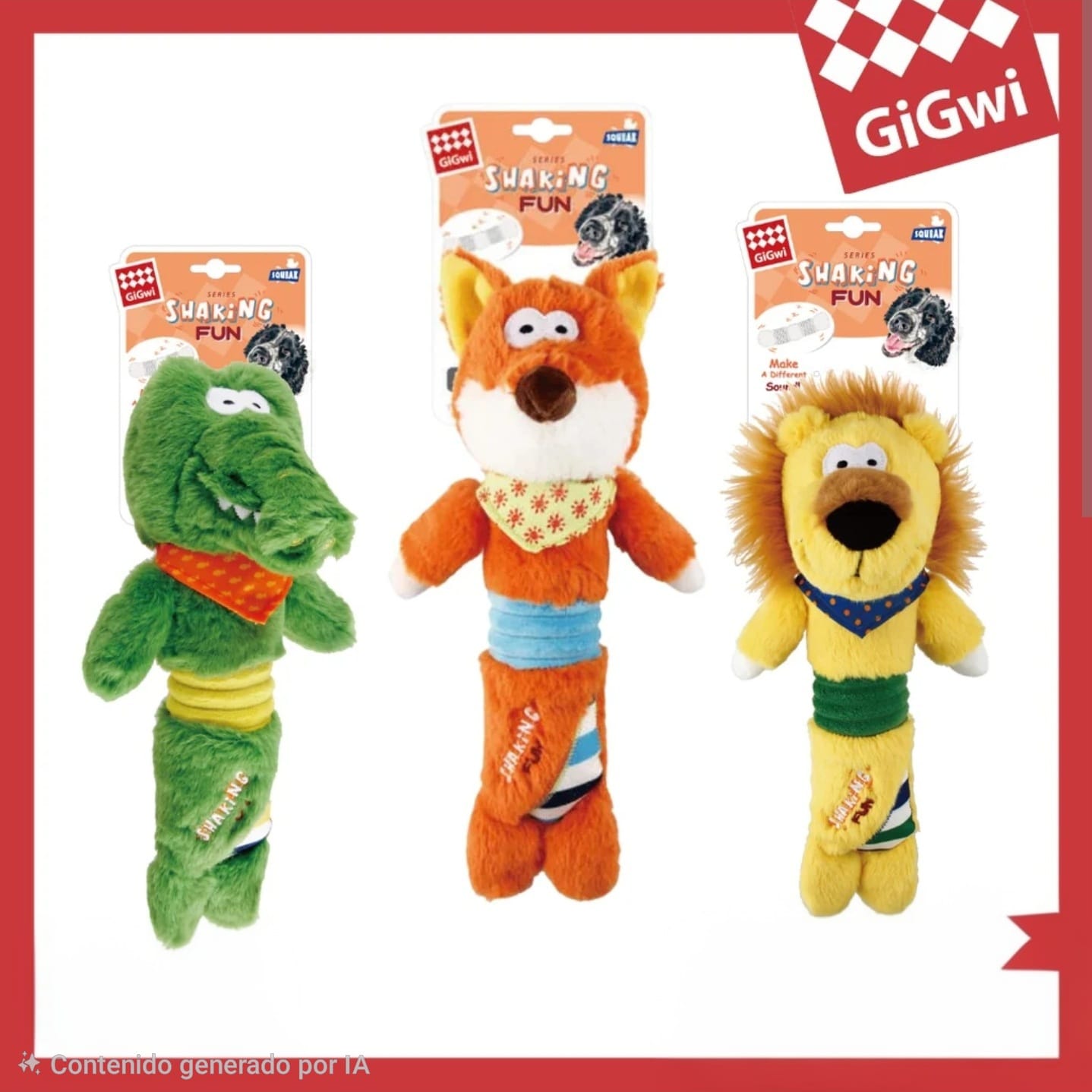 Peluche Shaking Gigwi