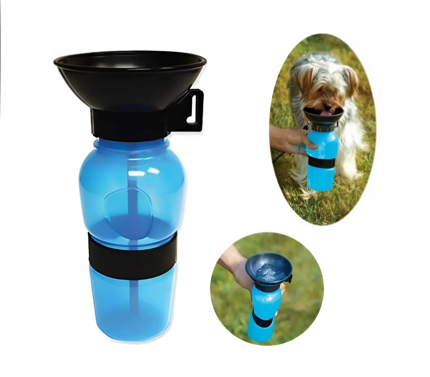 Botella Portatil Para Perros Gatos Antiderrame - Imagen 2