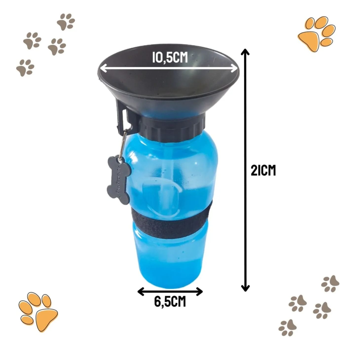 Botella Portatil Para Perros Gatos Antiderrame - Imagen 5