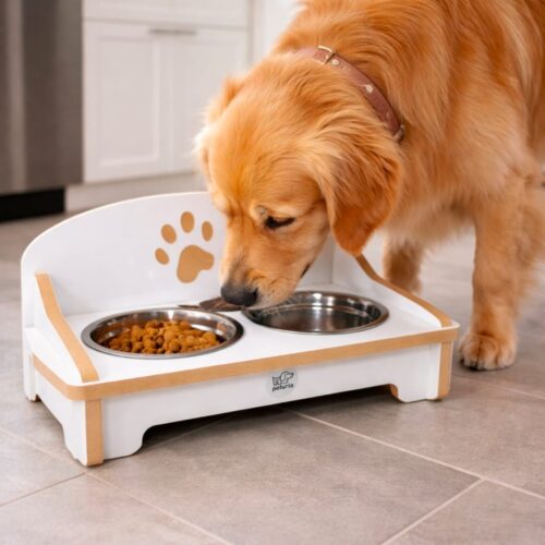 Comedero Doble Chico Para Perros