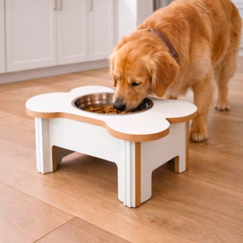 Comedero huesito Chico 25 cm. alto