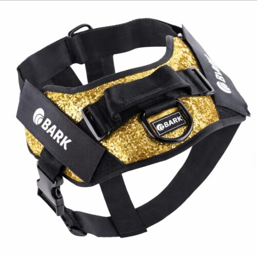 Arnes Anti Tirones Bark - Glitter Dorado