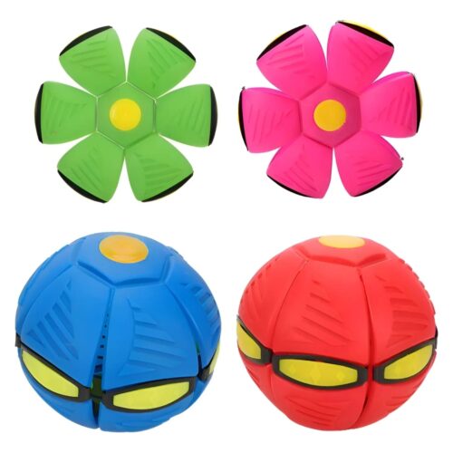 Pelota Voladora Magic Ball Fresbee Saltarina Con Luces