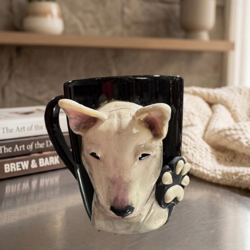 Alternative view of Taza Artesanal 3D "Pet Lover" - Edición Bull Terrier