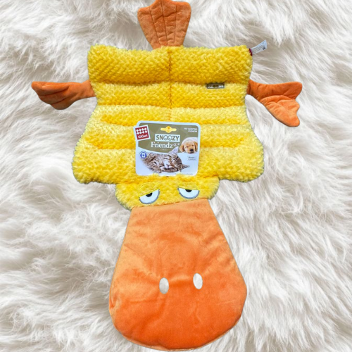 GiGwi Snoozy Friendz - Colchoneta de Descanso Ultra Suave (Diseño Pato)