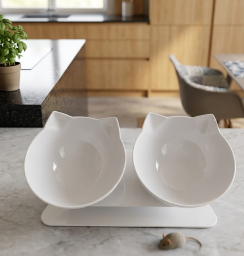 Comedero con diseño moderno