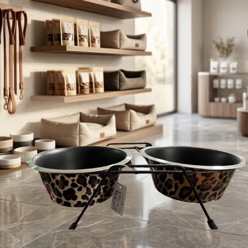 Set Doble Elevado "Leopard Deluxe"