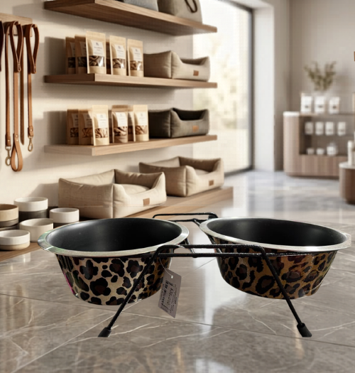 Set Doble Elevado "Leopard Deluxe"