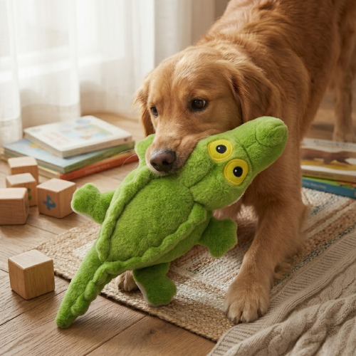 Alternative view of Peluche "Coco el Cocodrilo"