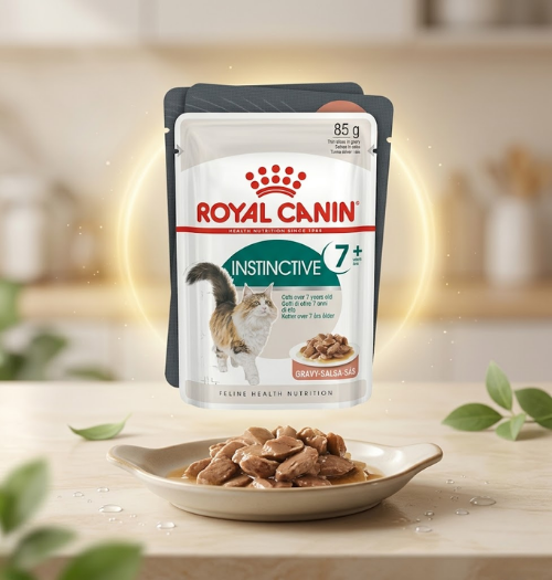 Pouch Royal Canin Gato Instinctive 7+ X 85 Grs