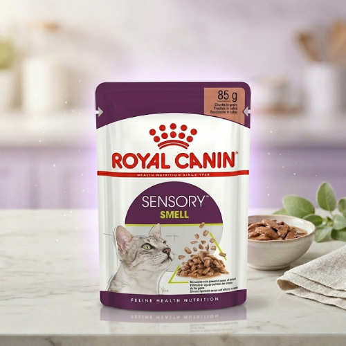 Pouch Royal Canin Sensory Smell Para Gato 85 Gr