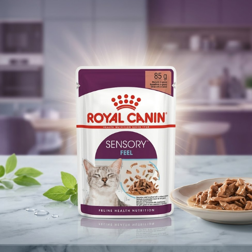 Pouch Royal Canin Sensory Feel Para Gato 85 Gr