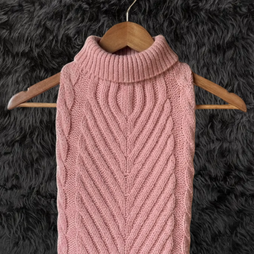 POLERA DE LANA DE MANCHITAS