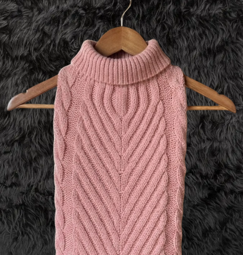 POLERA DE LANA DE MANCHITAS