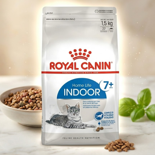 Royal Canin Gato Indoor 7+ 1.5 Kg