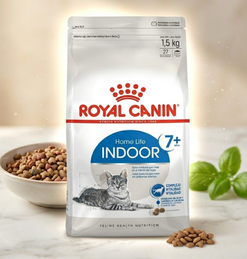 Royal Canin Gato Indoor 7+ 1.5 Kg