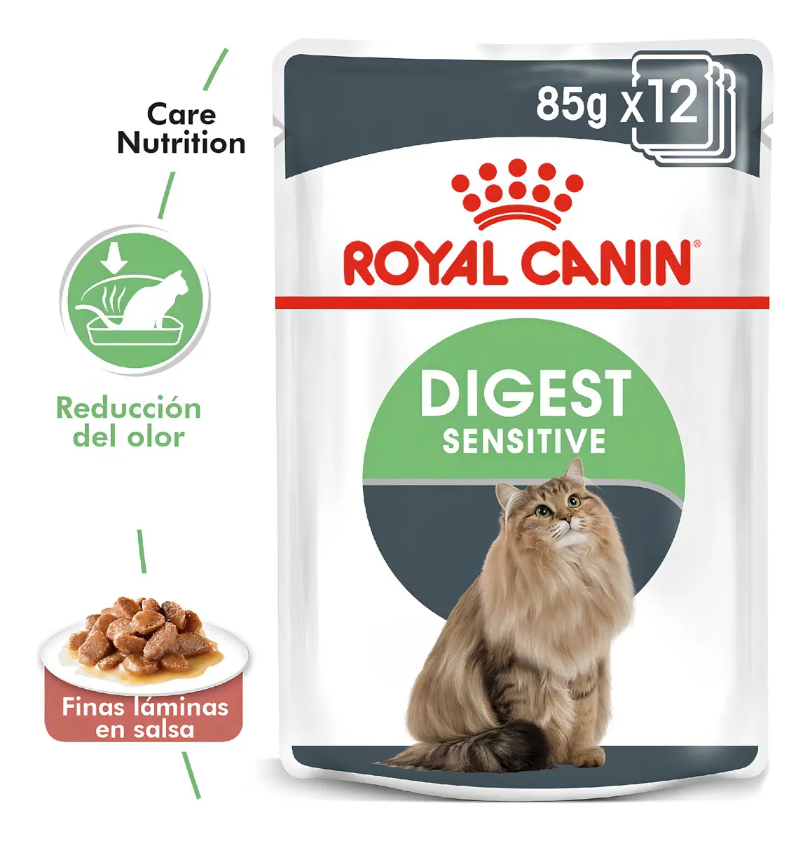 Royal Canin Digest Sensitive Pouch 85G - Imagen 4