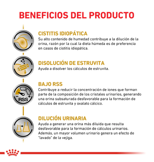 Royal Canin Alimento Húmedo para Gato Urinary S/O Feline | 85 gr - Imagen 3