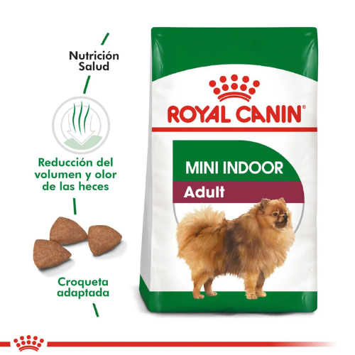 Alternative view of Alimento Royal Canin Mini Indoor Adulto - 1 Kg