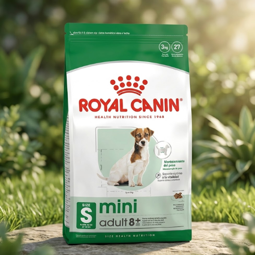 Alimento Royal Canin Perro Mini Adult 8+ - 3 Kg