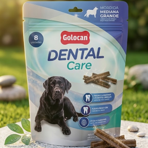 Snack Golocan Dental Care Perro Mediano Y Grande - Golocan200 Gr