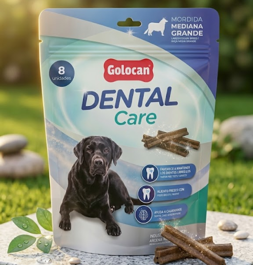 Snack Golocan Dental Care Perro Mediano Y Grande - Golocan200 Gr