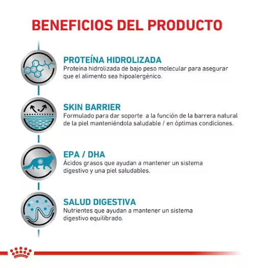 Royal Canin Hypoalergenic Feline 2kg - Imagen 3