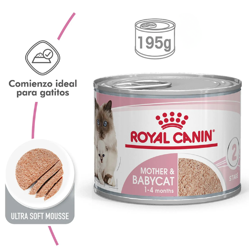 Alternative view of Lata Royal Canin Feline Mother & Baby Cat - Royal Canin195 Gr