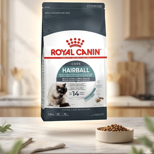 Alimento Royal Canin Gato Adulto Hairball Care - 1,5 Kg